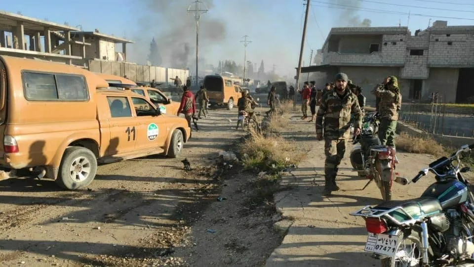 ​​​​​​​Li bajarê Serêkaniyê yê dagirkirî teqîn