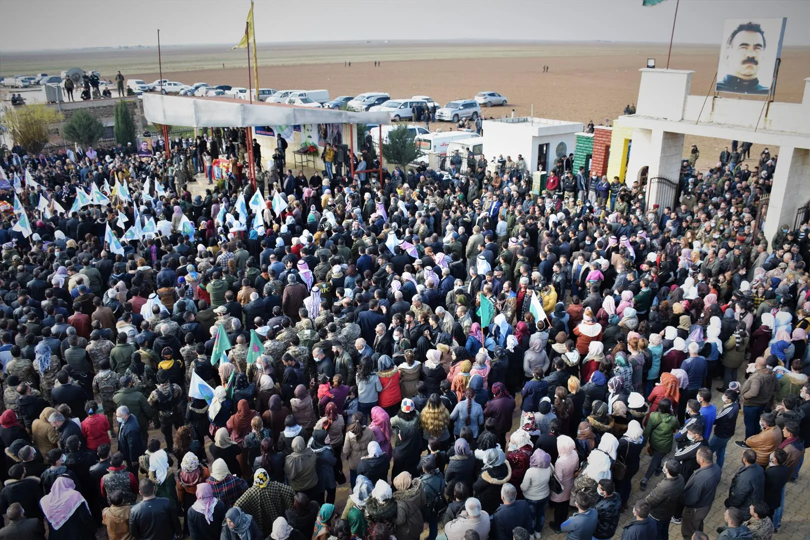 ​​​​​​​Şehîd Hemze Tolhildan bi merasîmekî bi heybet hat oxirkirin