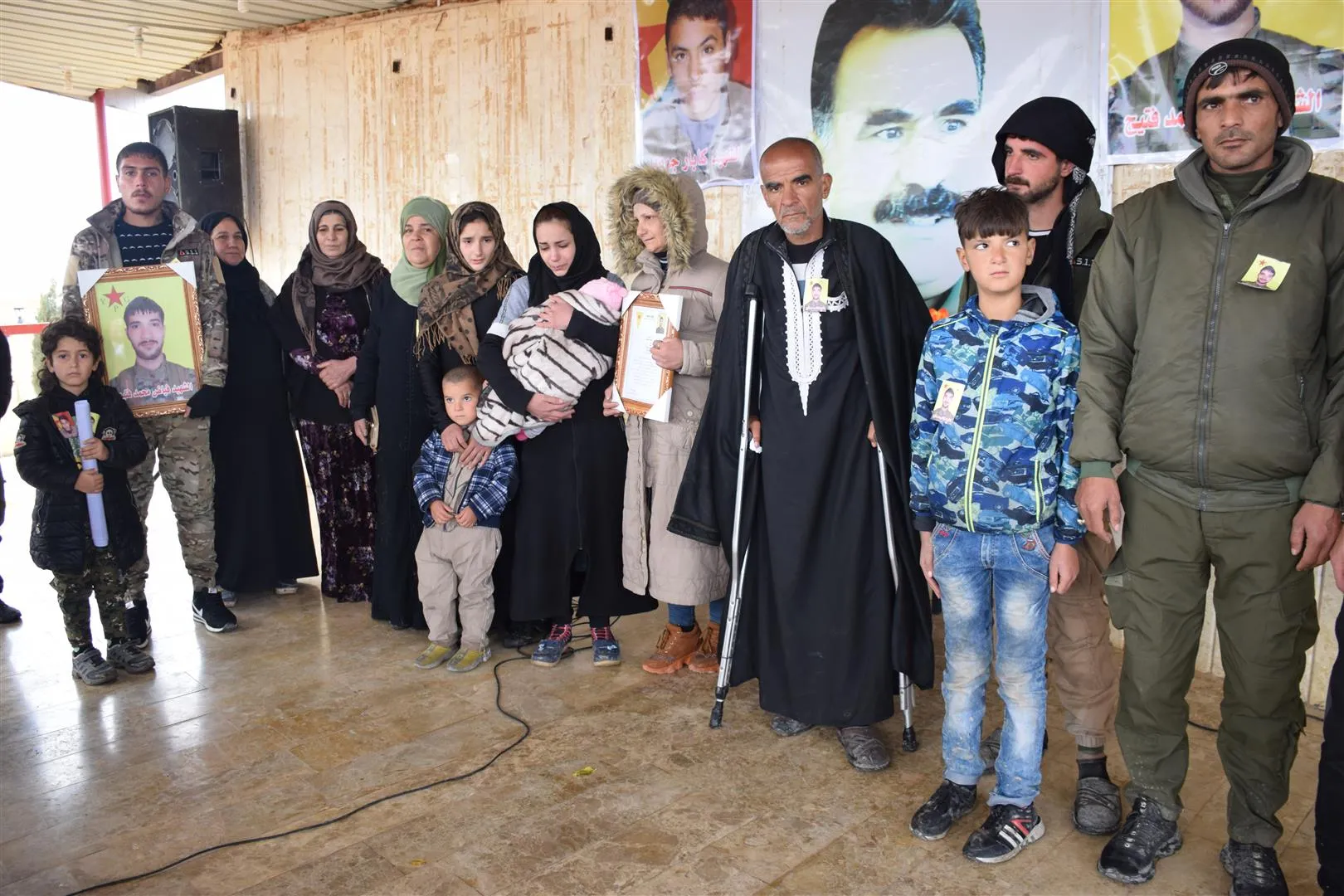 ​​​​​​​Cenazeyê şehîdê YPG'ê Azad El-Dêrî li Hesekê hate veşartin
