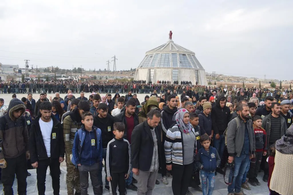 ​​​​​​​Cenazeyê şehîdê QSD'ê Cûdî li Kobanê hate veşartin