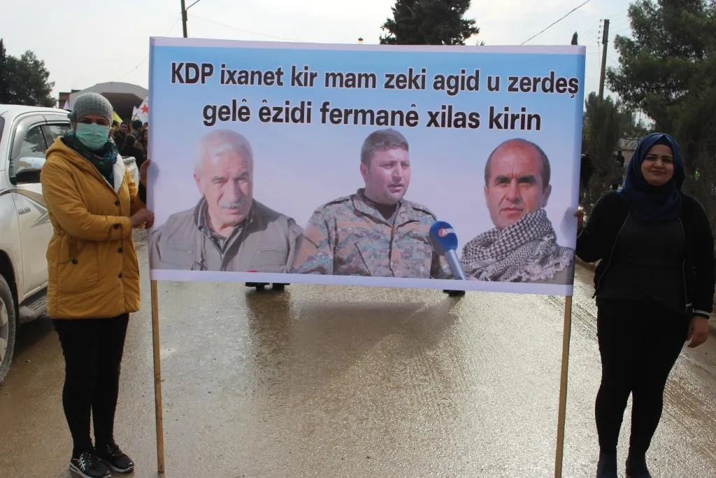 Li 3 navendan çalakiyên piştgiriya Şengalê