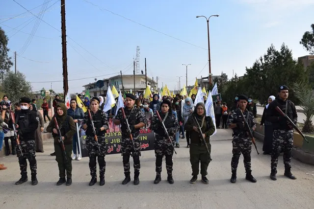 Li 3 navendan çalakiyên piştgiriya Şengalê