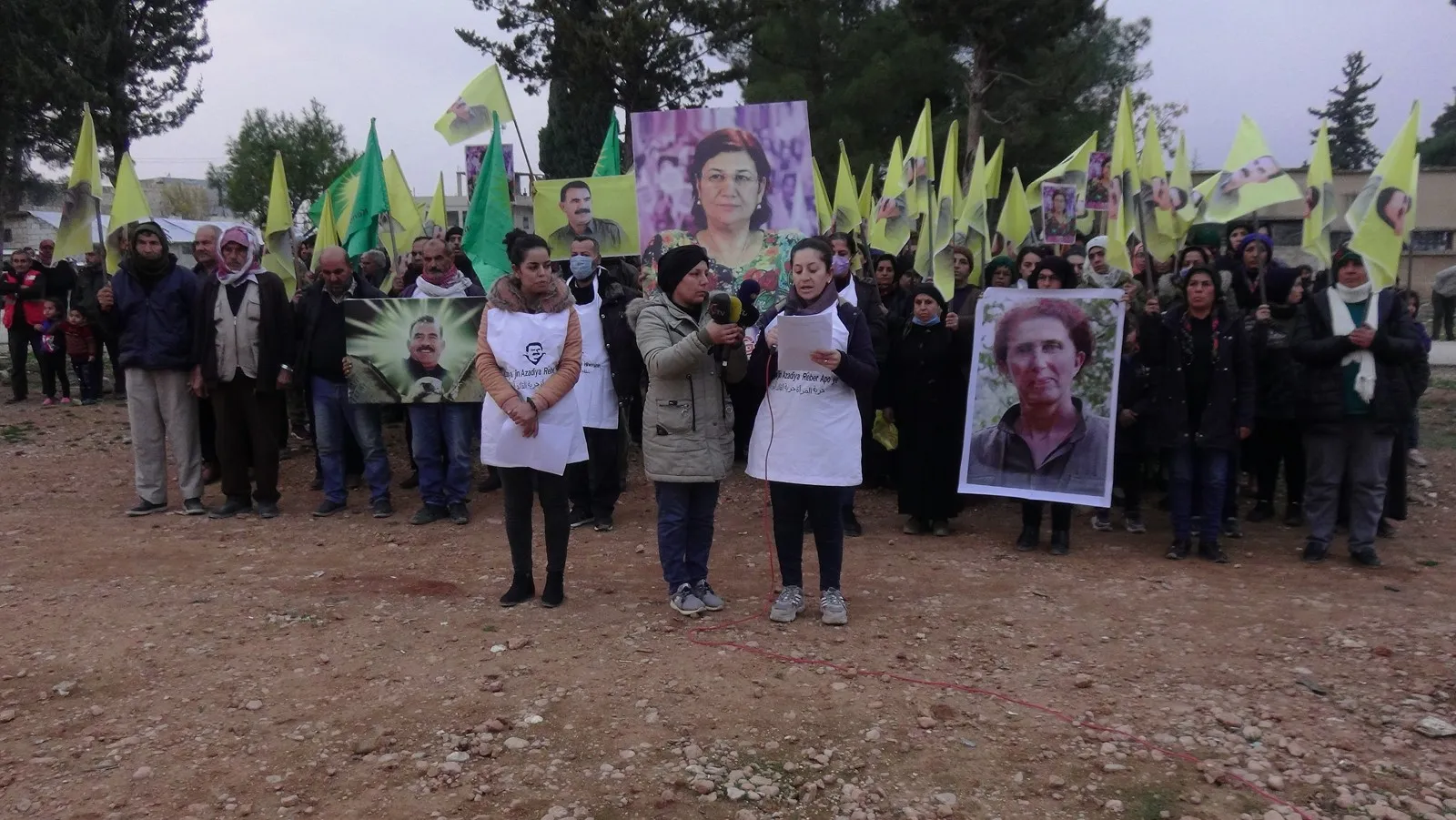 Kongreya Star û saziyên Efrînê nerazîbûn nîşanî girtina Leyla Guven da