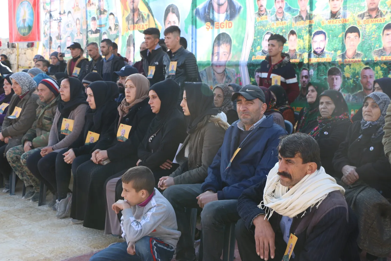 ​​​​​​​Cenazeyê şehîdê YPG'ê Îbis li Helebê hate veşartin