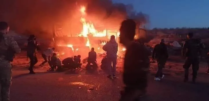 Di êrişeke terorî de, kuştî û birîndarên hêzên hikumeta Şamê çêbûn