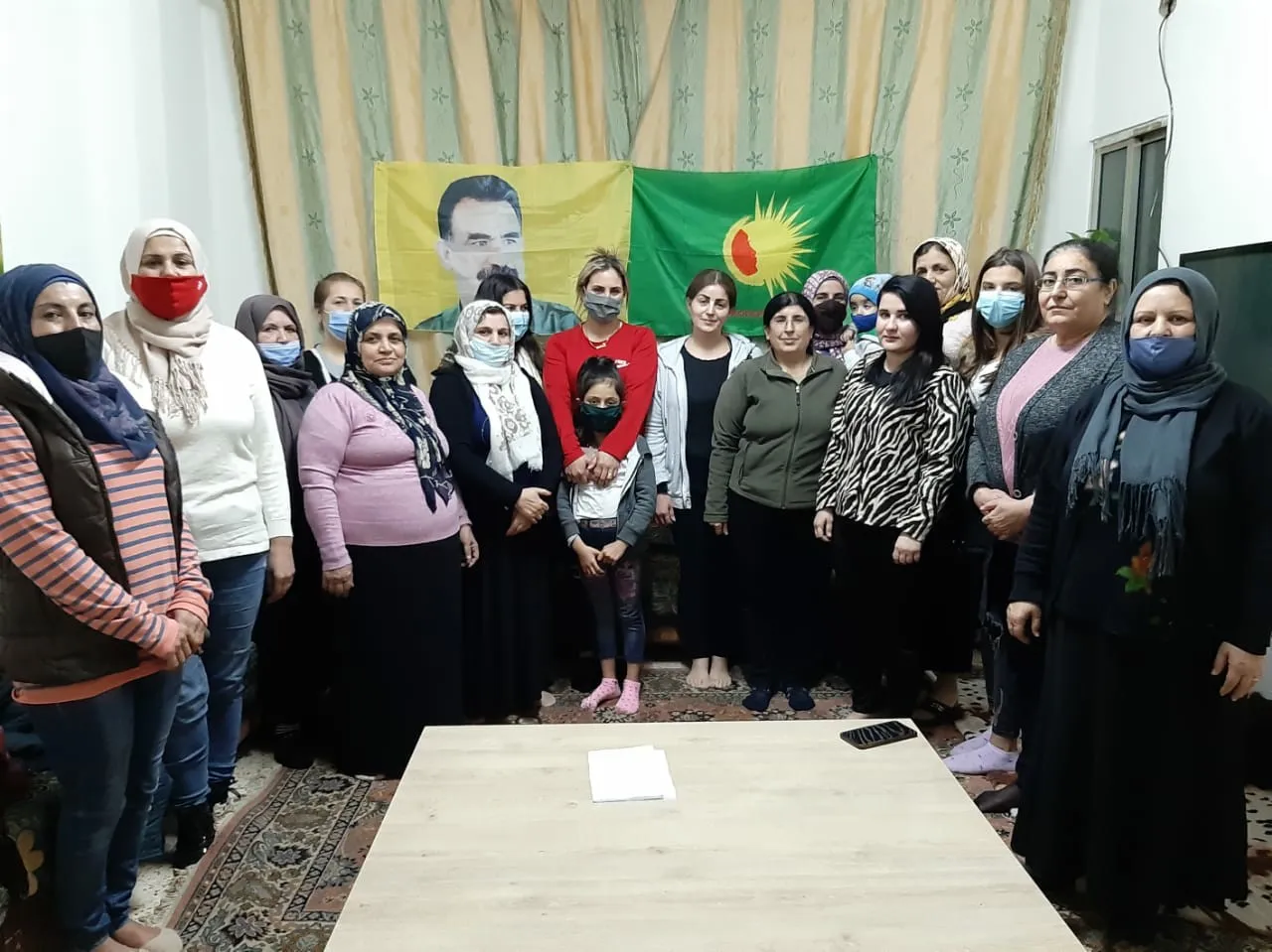 Kongreya Star şaxê Lubnanê nerazîbûn nîşanî girtina Leyla Guven da