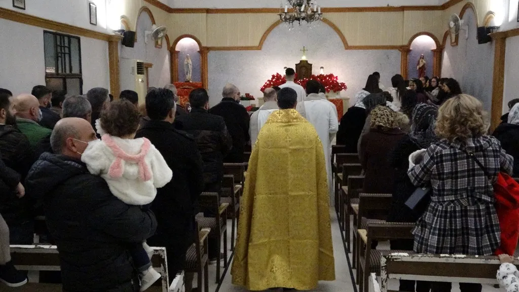 ​​​​​​​Kildaniyên Dêrikê rojbûna Hezretî Îsa pîroz kir