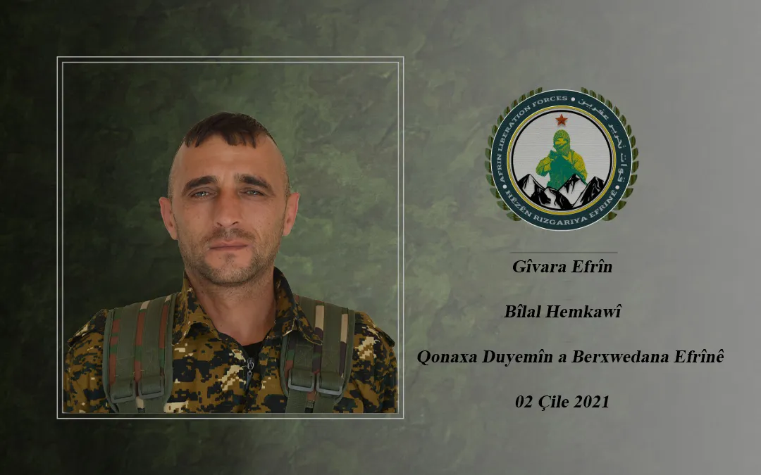 HRE`yê nasnameya şehîdekî eşkere kir