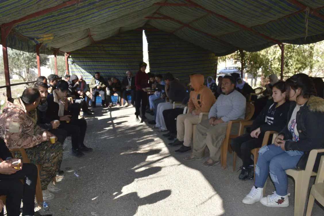 Şêniyên Şengalê di roja 35`an de çalakiya xwe didomînin