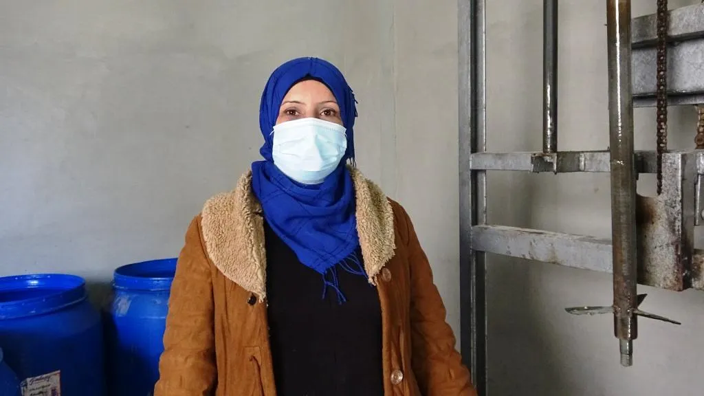 Nivîsgeha Jinan a Reqayê kargeha madeyên paqijiyê vekir