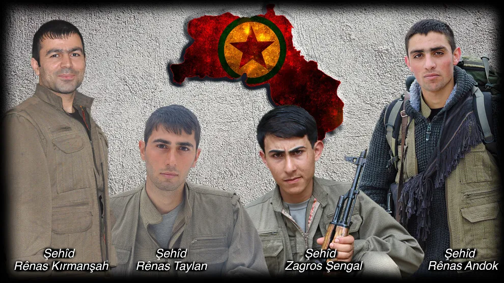 HPG'ê nasnameya şehîdên Metînayê eşkere kir