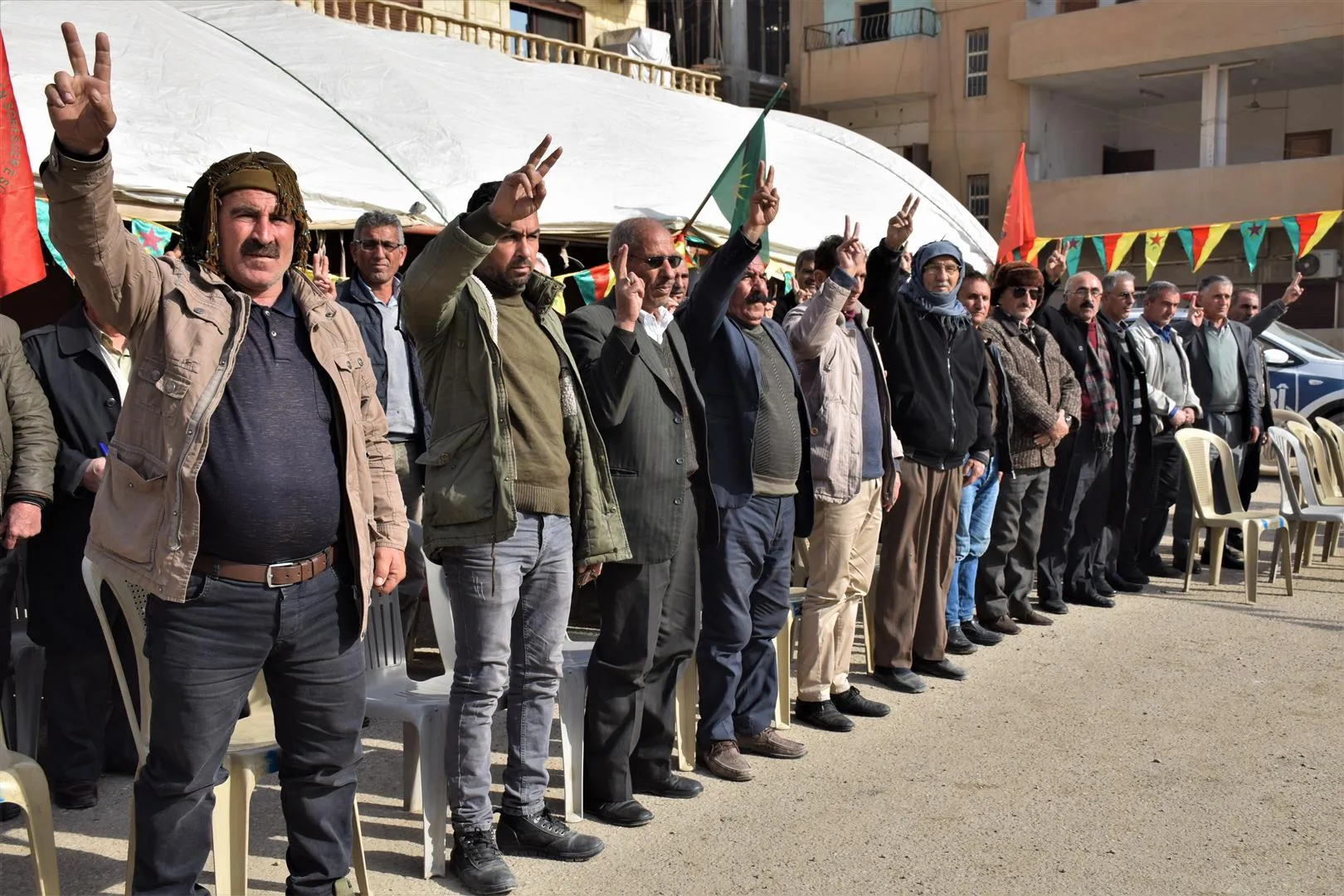 Çalakiya konvedanê ya Hesekê di roja duyemîn de ye