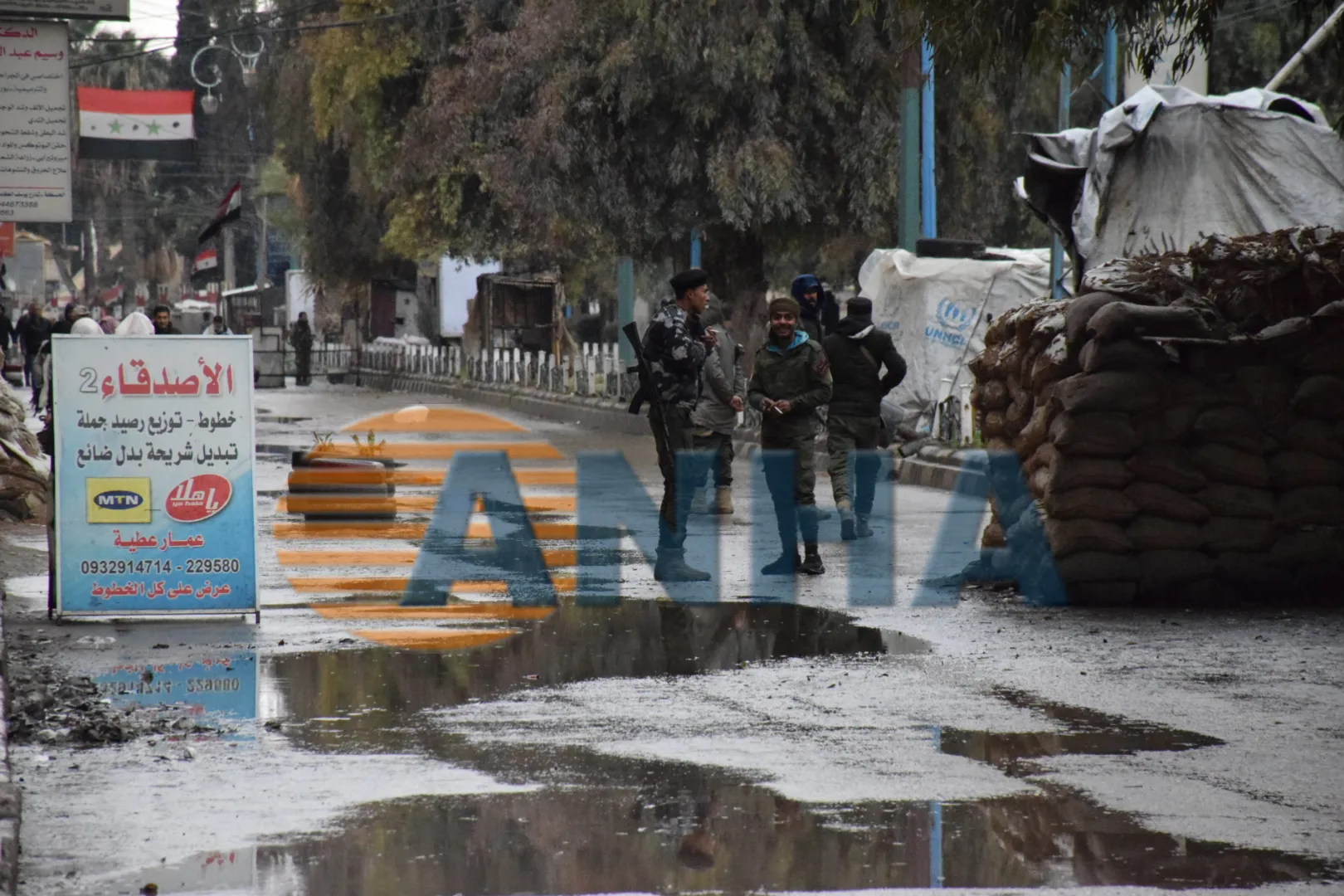 Hêzên Ewlekariya Hundirîn bersiva êrişa hêzên hikumeta Şamê da