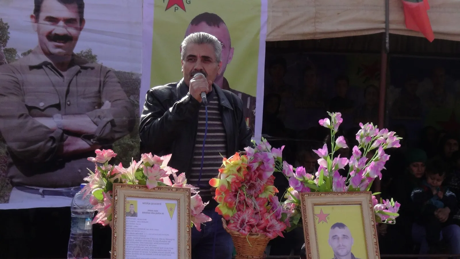 Şêniyên herêma Efrînê sersaxî da malbata şehîd Gîvara Efrîn