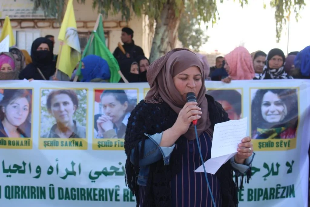 'Faşîzma dewleta Tirk gefan li ewlehiya cîhanê dixwe, em ê li hemberî wê bisekinin'