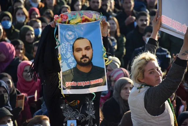 Cenazeyê şehîd Beşar Ehmed li Qamişlo hate veşartin