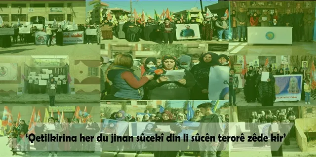 ‘Qetilkirina her du jinan sûcekî din li sûcên terorê zêde kir’