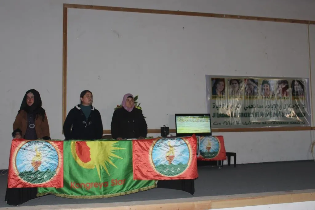 Li Bakur û Rojhilatê Sûriyê çalakiyên bîranîna Sakîne, Leyla û Fîdan