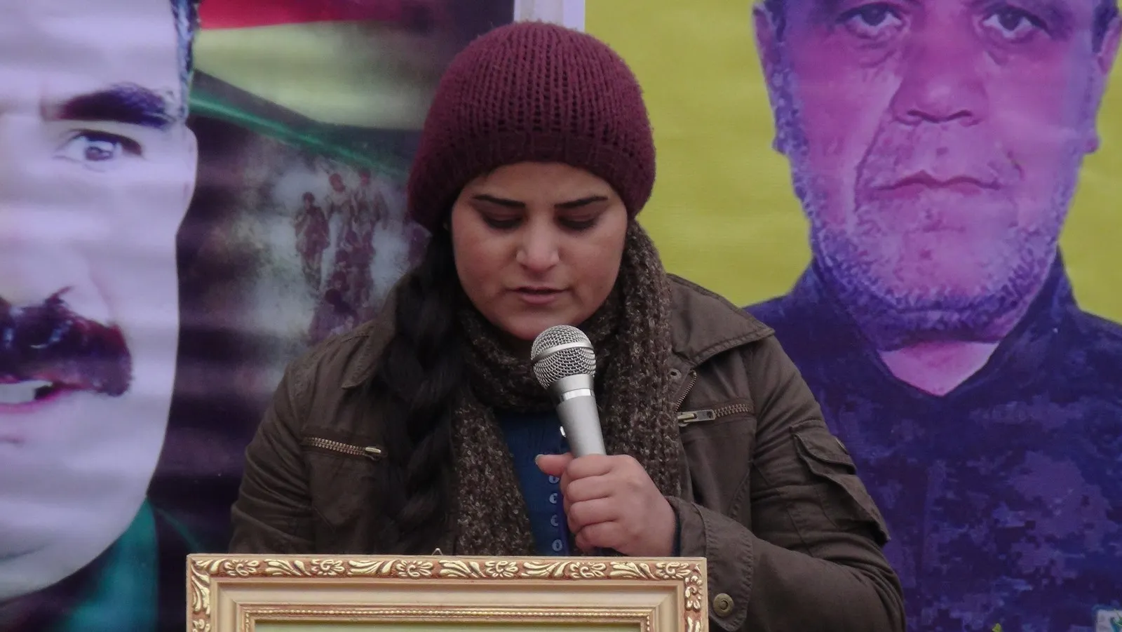 Koçberên Efrînê û şêniyên Şehbayê sersaxî ji malbata şehîd Xalid Reşîd re xwest