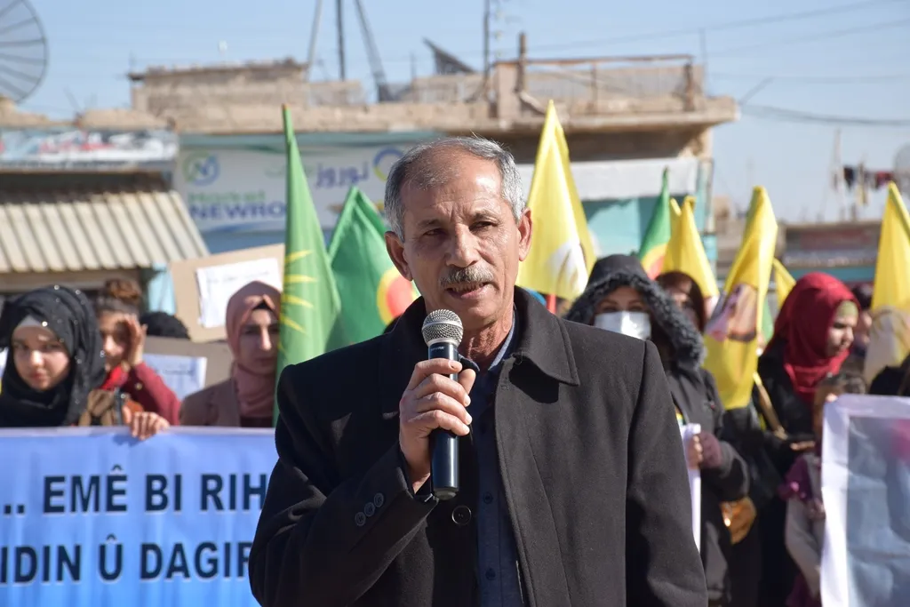 Şêniyên Qamişlo li hemberî gefên dewleta Tirk serî hildan