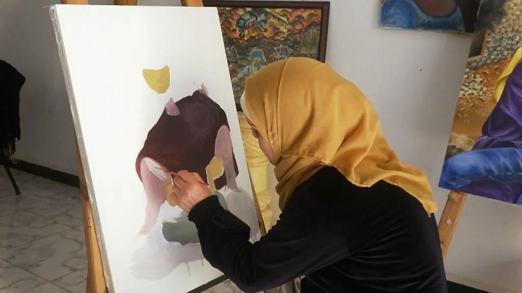 Kewser û Zehra bi wênexêziyê rewşa jinan rave dikin