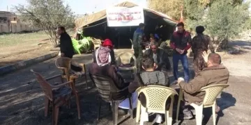 Çalakiya konvedanê ya li Şengalê berdewam e