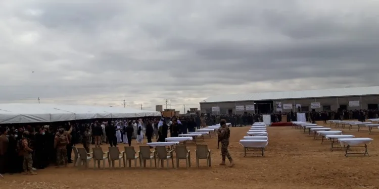 Cenazeyên 104 qurbaniyên komkujiya gundê Koço yê Şengalê îro tên veşartin