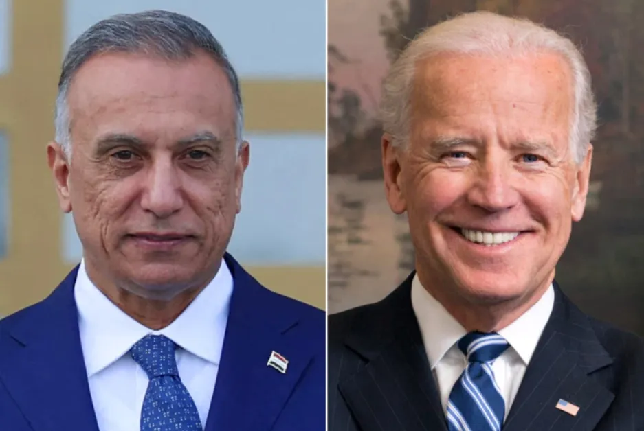 Biden û Kazimî şerê li dijî DAIŞ'ê nîqaş kir