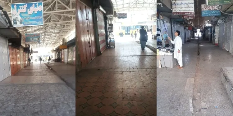 Li bajarên Serawan û Zahdan ên Belûcistanê li dijî hêzên Îranê greva giştî dest pê kir