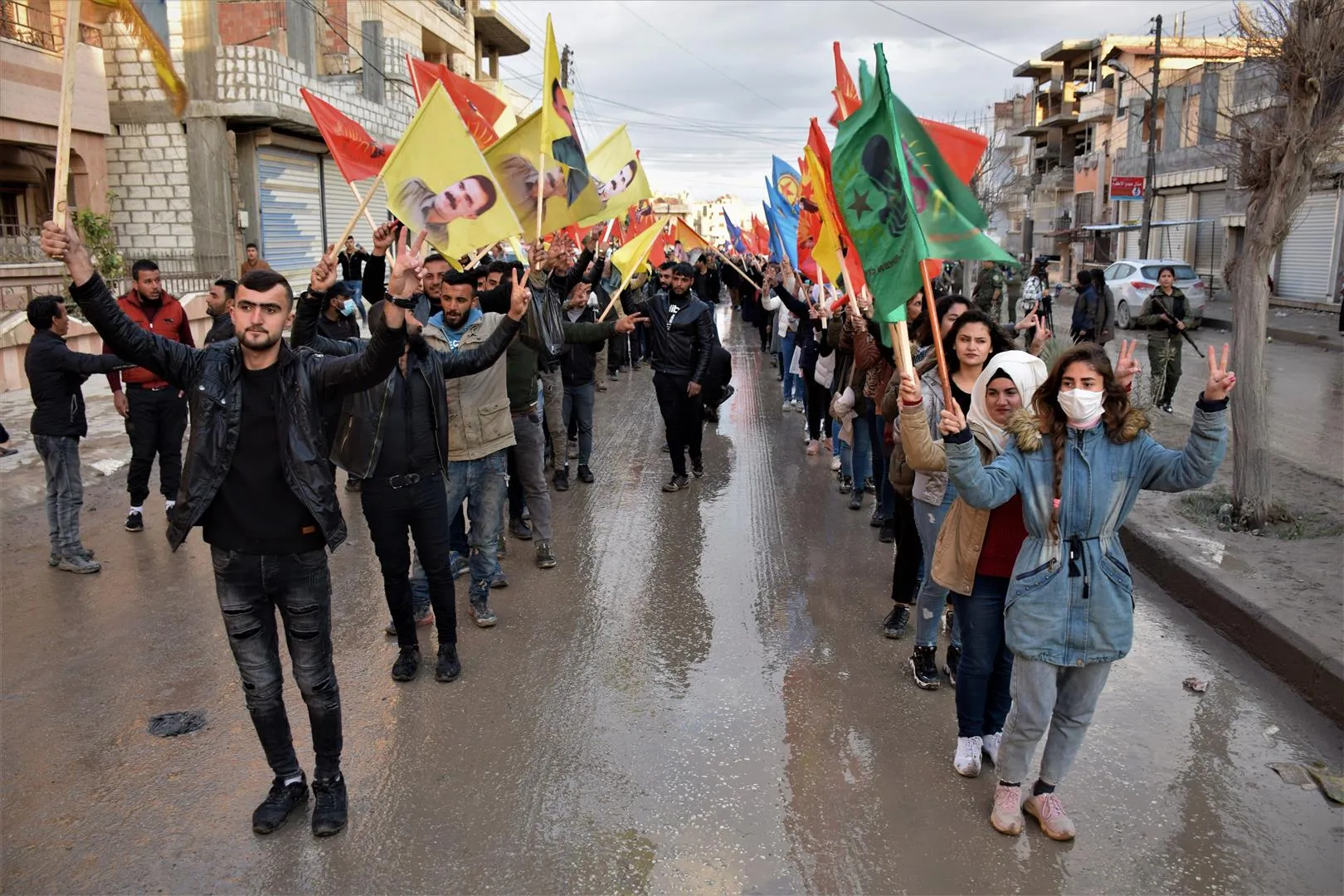 Tevgera Ciwanan li dijî operasyon dagirkeriya Tirk banga serîrakirinê kir