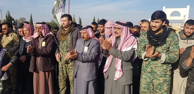 Şehîdê QSD'ê Mihemed Elî li Amûdê hate veşartin