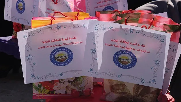 Rûspî û rêveberên saziyên Tebqayê  serdana Mala Birîndaran kir