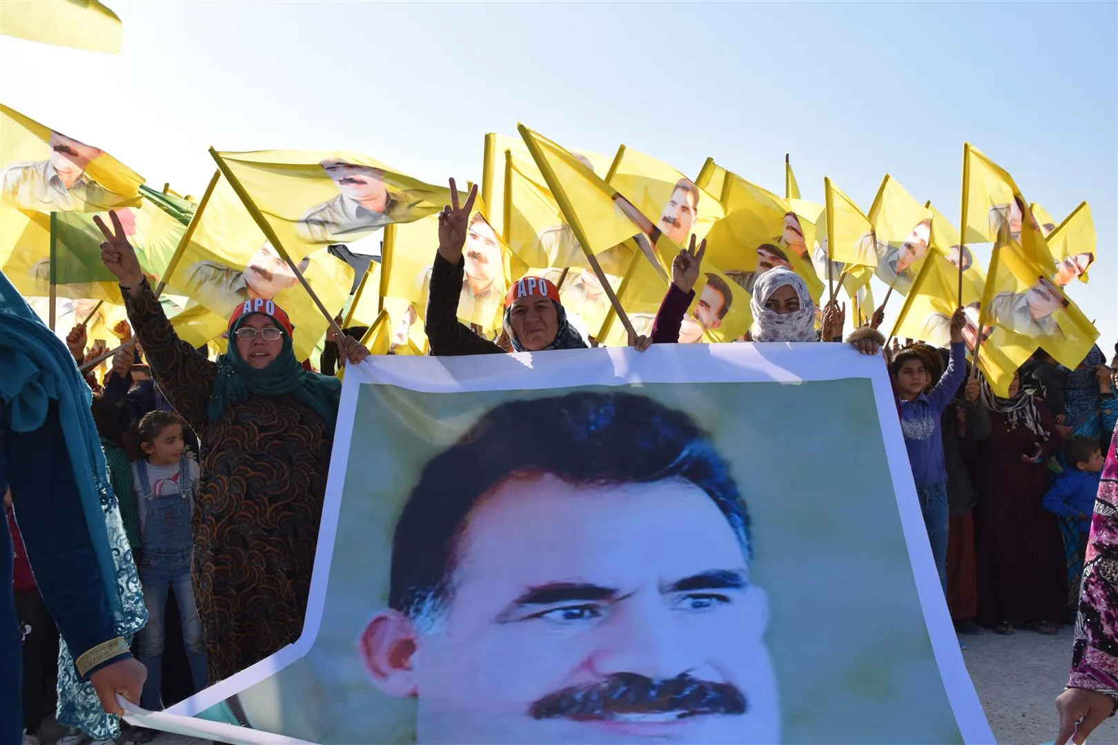 Li Hesekê jî bi hezaran ji bo azadiya rêbertî li qadan bûn