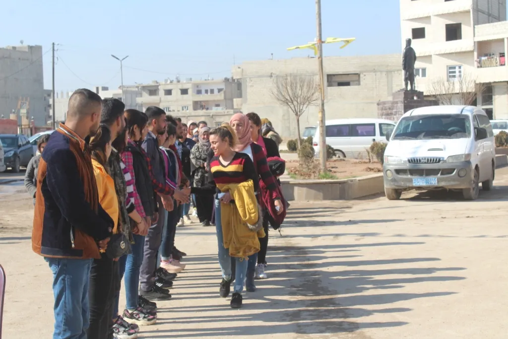 Li Kobanê li dijî komploya 15'ê Sibatê çalakiya bi kon