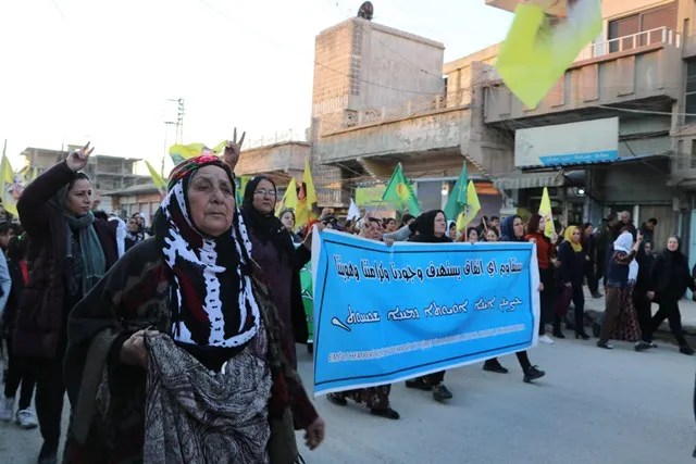 Tevgera Ciwanên Şoreşger a Qamişloyê tev li seferberiyê bûn