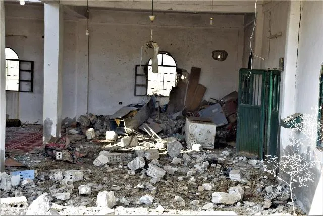 ANHA'yê ziyanên ku ji ber topbarana li ser gundên Til Temirê çêbûne, şopand