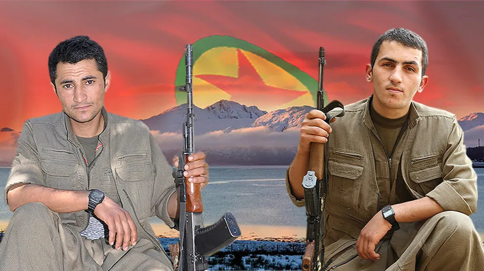 HPG'ê nasnameyên 2 gerîlayên xwe eşkere kir
