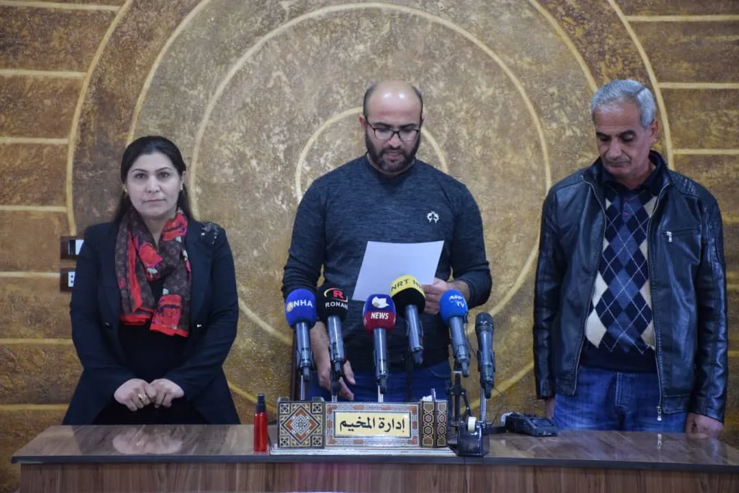 Rêveberiya kampa Holê sedemên şewatê eşkere kirin