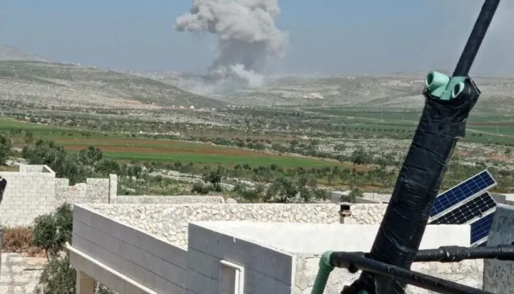Balafirên Rûsyayê cebilxaneya Tehrîr El-Şam bombebaran kir
