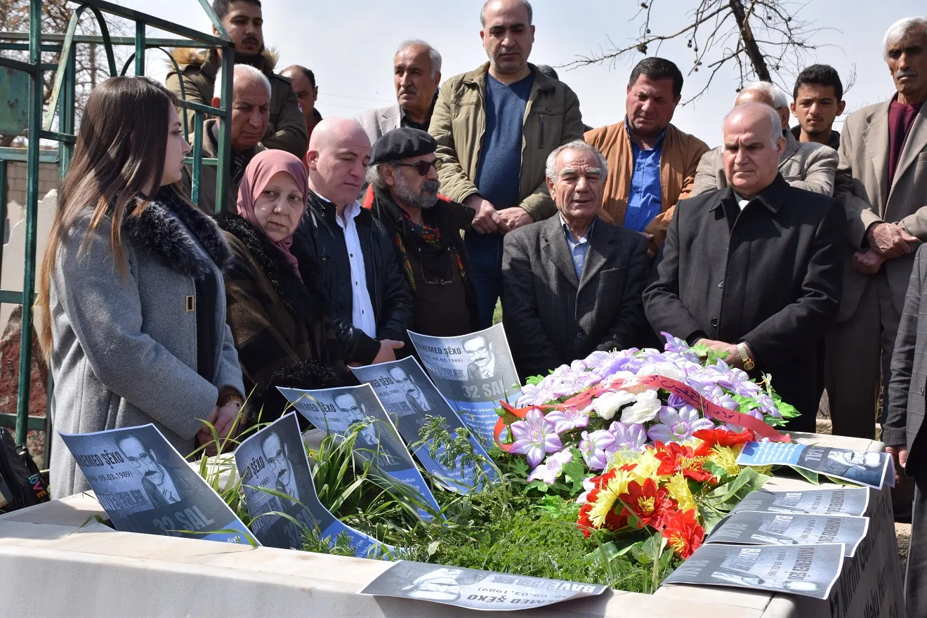 Mihemed Şêxo li ser gora wî hate bibîranîn