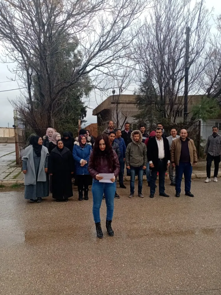 ​​​​​​​Pêkhateyên herêma Cizîrê şehîdên Serhildana 12’ê Adarê bi bîr anîn