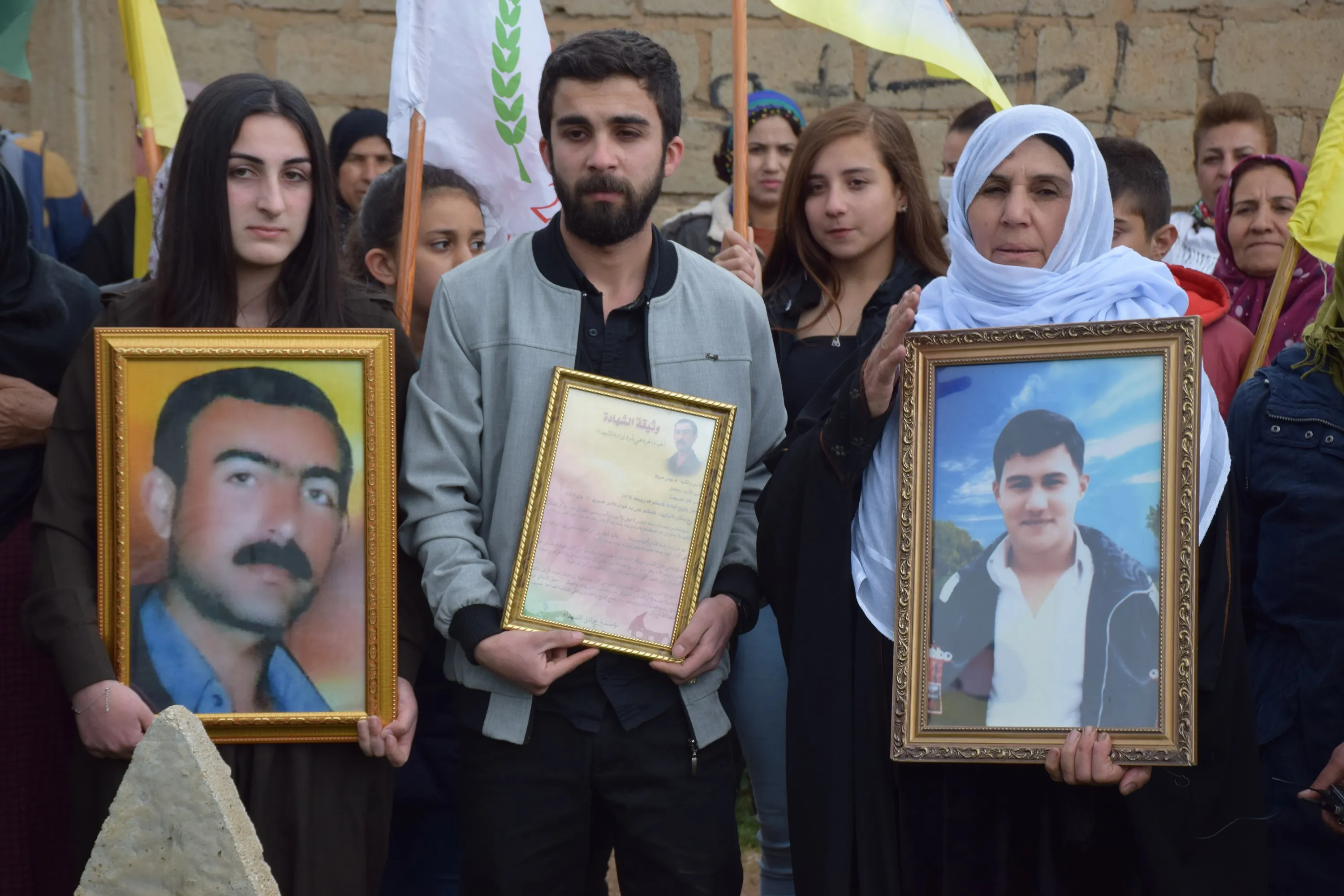 ​​​​​​​Pêkhateyên herêma Cizîrê şehîdên Serhildana 12’ê Adarê bi bîr anîn