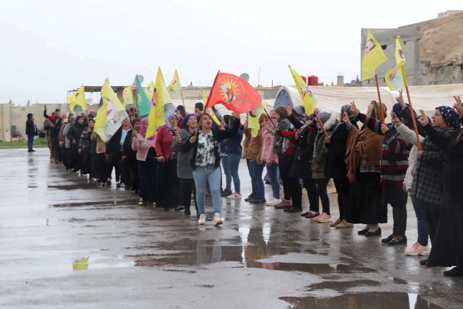 Li Şehbayê çalakiya ji bo eşkerekirina rewşa rêber Ocalan 6 roj in didome