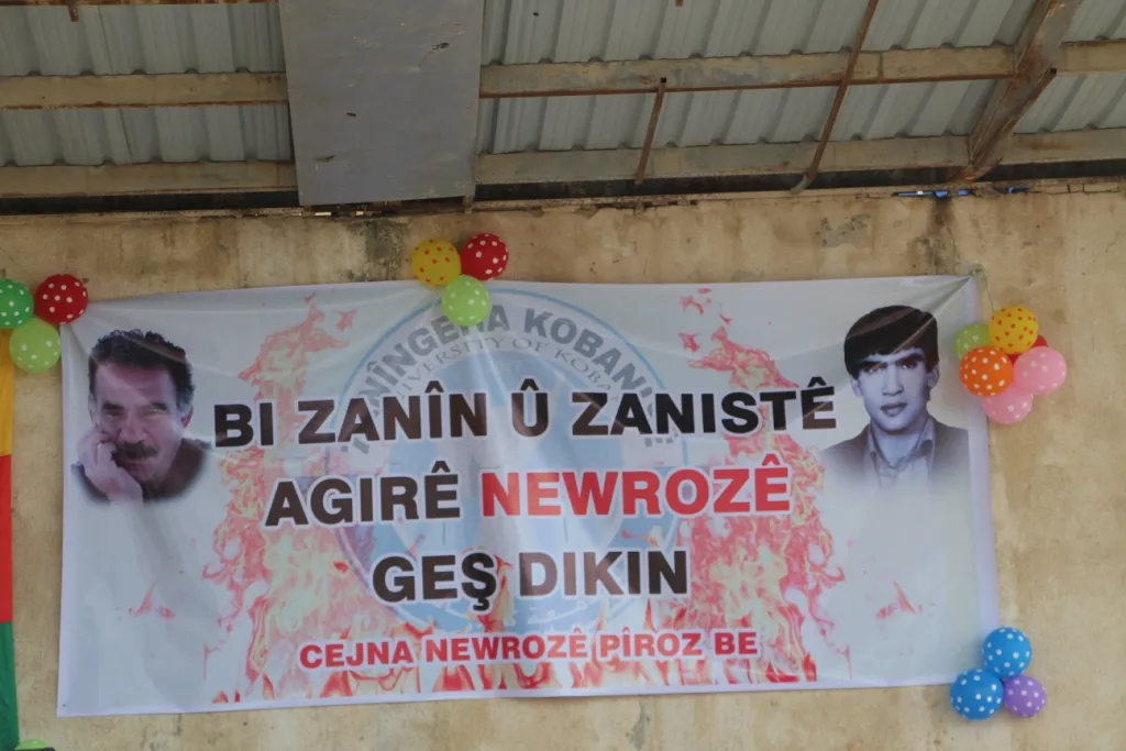 Bi boneya Newrozê li Kobanê şahî û çandina dara Yasmînê