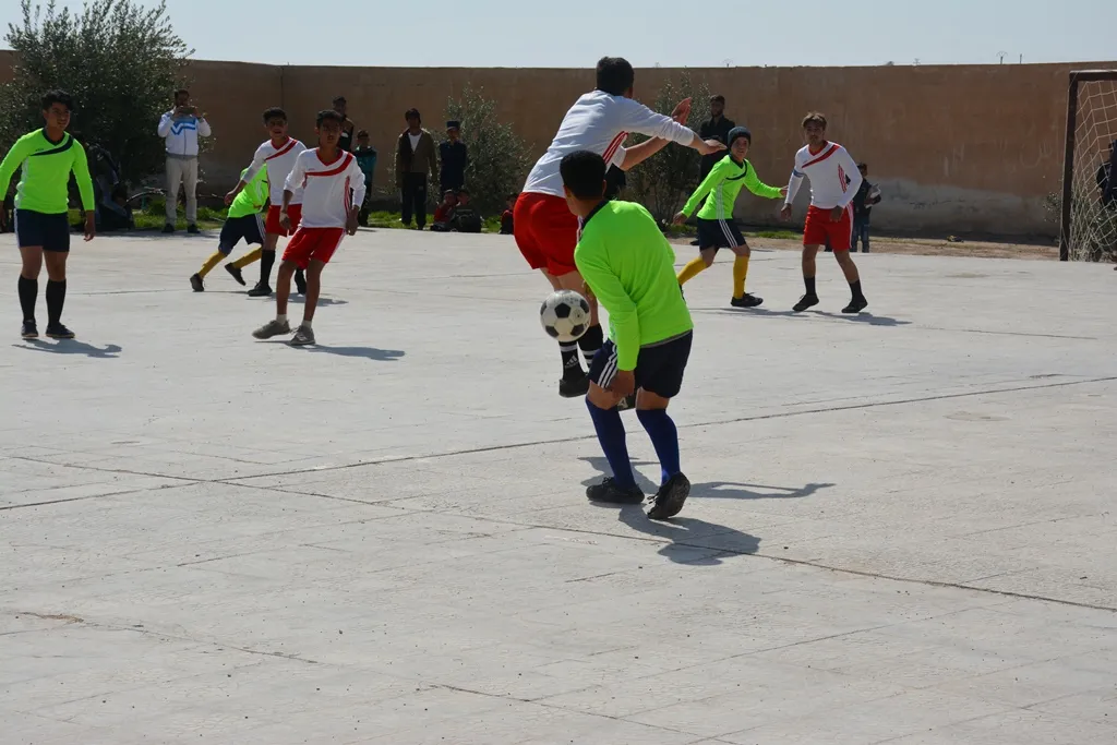 Turnuveya futbolê ya dibistanên Şedadê bi dawî bû
