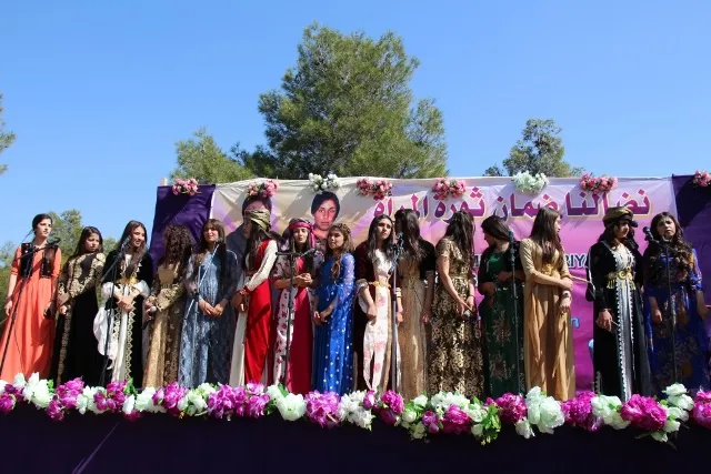 Li Minbicê Jinan bi coş 8'ê Adarê pîroz kir