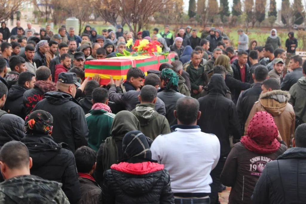 ​​​​​​​Cenazeyê şehîd Beşar Birêc bi merasîmekê hate veşartin