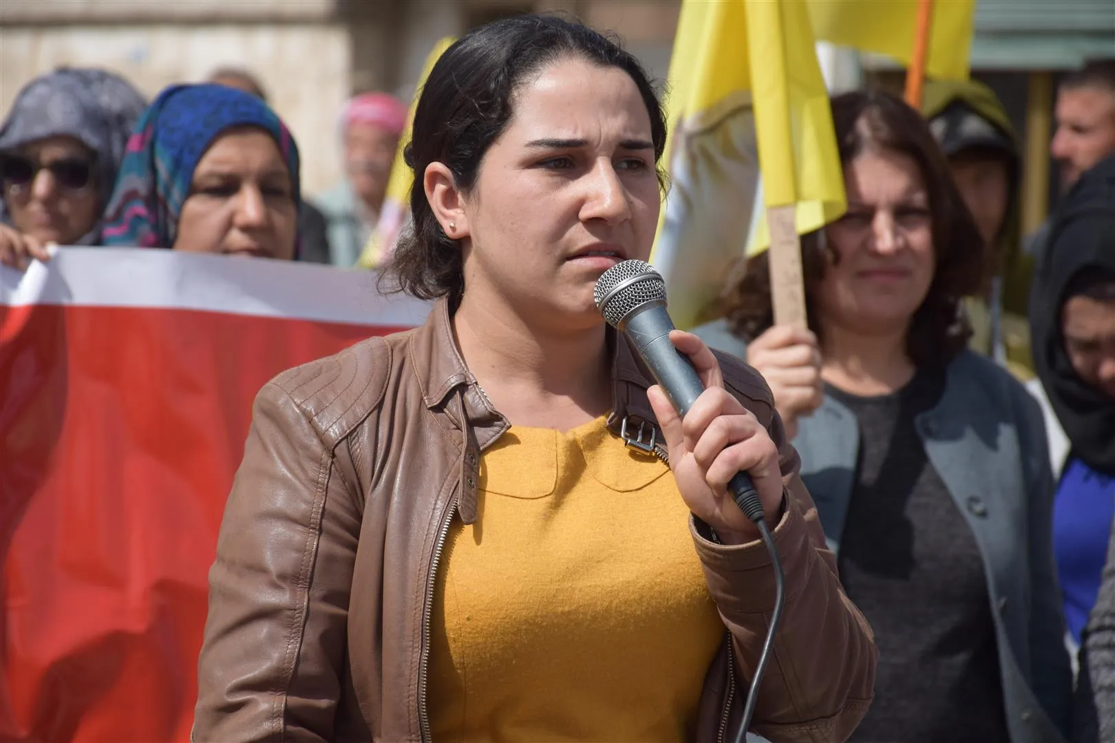 ​​​​​​​Li Bakur û Rojhilatê Sûriyê bi deh hezaran kes ji bo Ocalan li qadan bûn