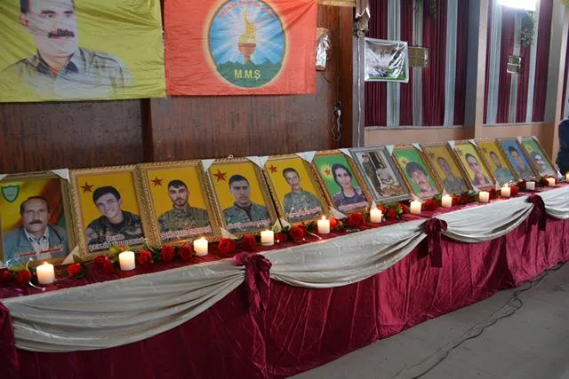 Li Tirbespiyê û Qamişlo şehîdên Adarê hatin bibîranîn