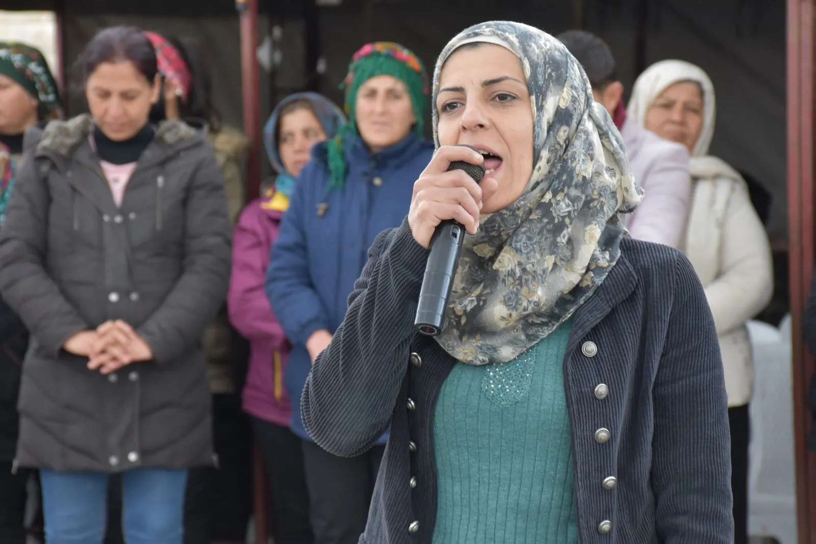 Şêniyên Efrîn û Til Koçerê ji bo rewşa Rêbertî were eşkerekirin meşiyan